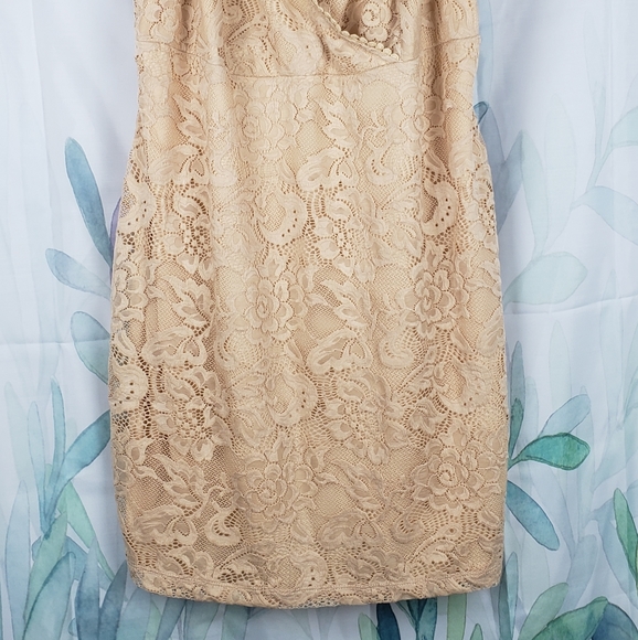 Forever 21 knit dress in 3x, nude color - Picture 5 of 5